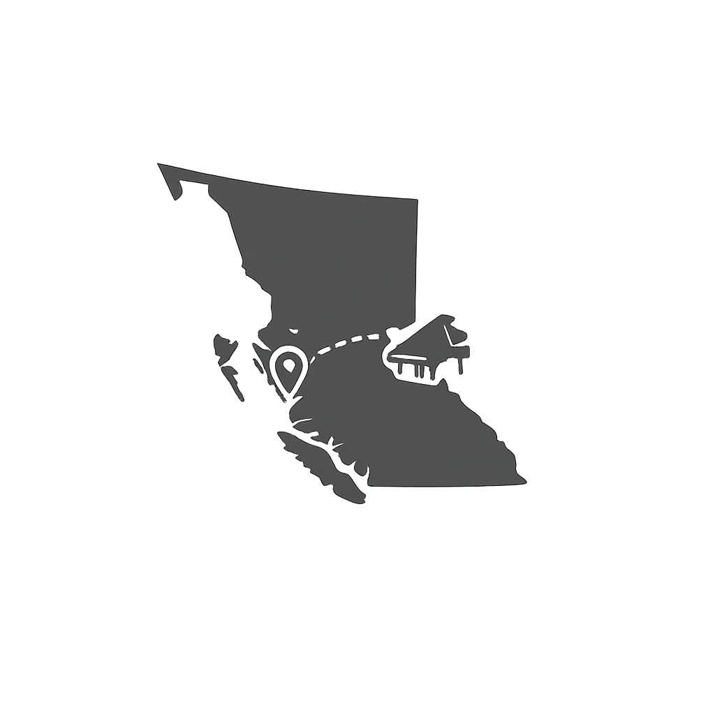 Map of Washington state with a location marker and dotted line indicating a route to Seattle.