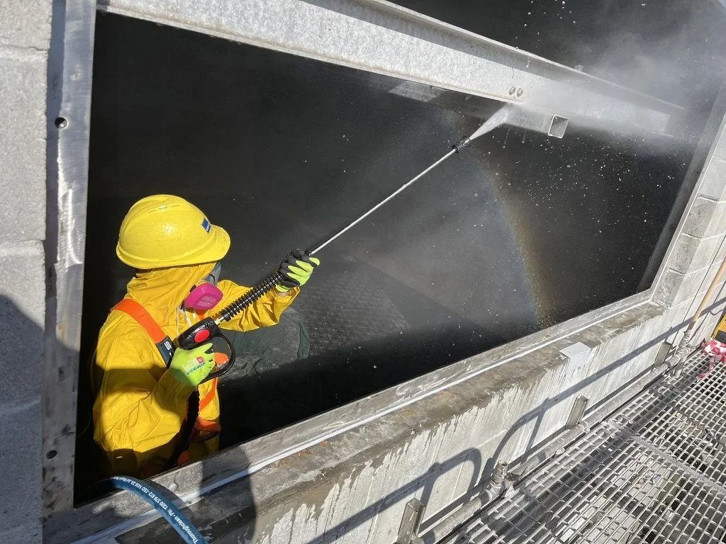 Shellharbour sewerage treatment plant - Biofilter chambers