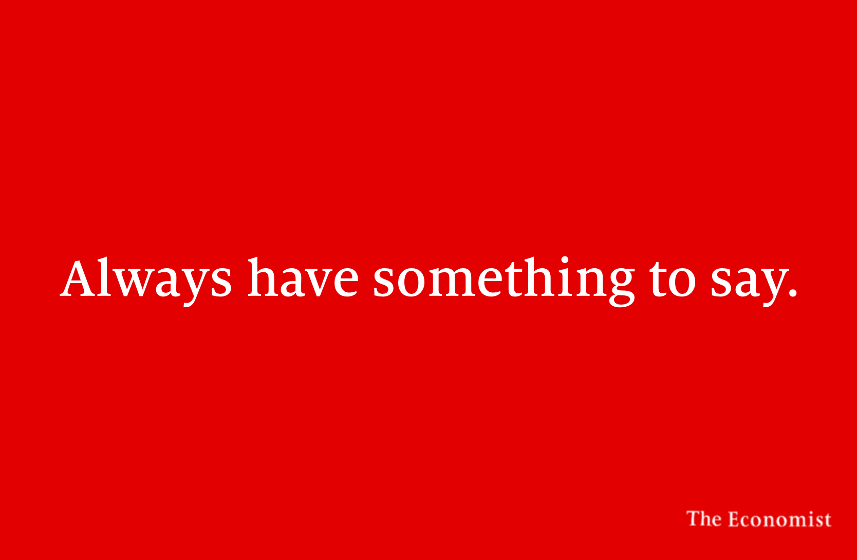 The Economist
