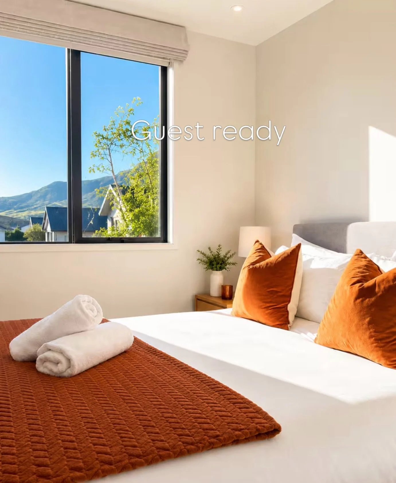 Guest ready, every time ✨

Fresh linen, spotless presentation, and the little details that help create a memorable stay. Because first impressions matter, and great reviews start with a beautifully presented property.

Looking for a reliable cleaning
