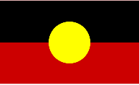 Australian Aboriginal flag.