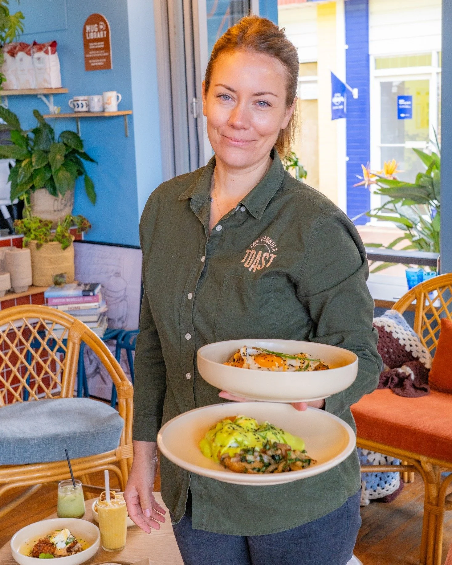So, this is The Eddy after two months. 🩵🧡⁣
⁣
A little look around, a little look at the food, and you&rsquo;ll get a pretty good idea of what goes on around here.⁣
⁣
Big flavours, good coffee and a few things you probably haven&rsquo;t tried before