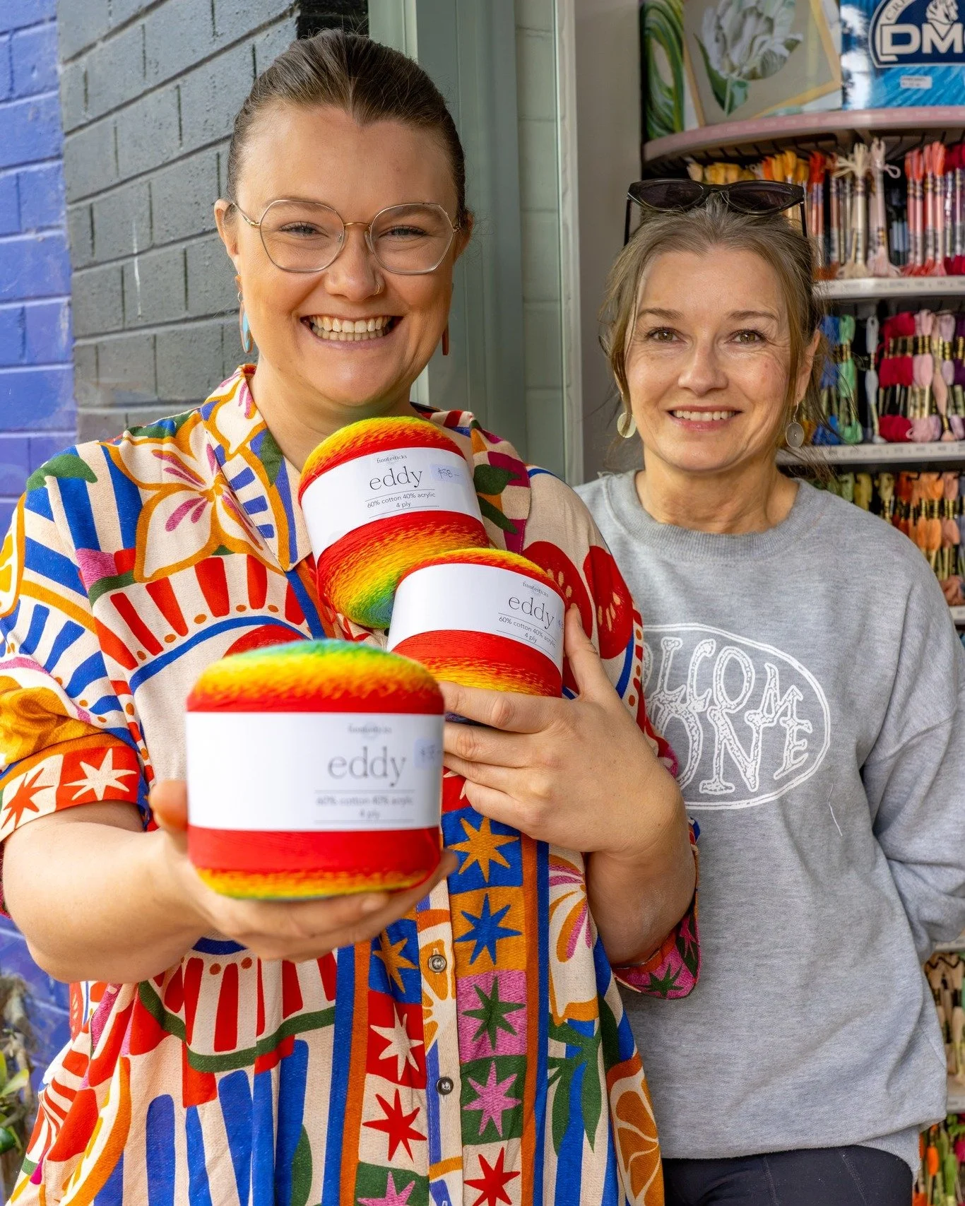 🌈 A very big welcome to our new (reopening) neighbours, Pins &amp; Needles, soon to be freshly named Needle &amp; Knot! 🧶❤️⁣
⁣
There&rsquo;s something pretty special about seeing a much-loved local business reopen its doors, especially after such a