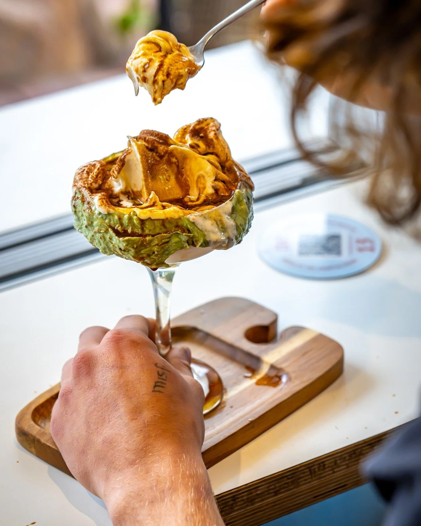 Pistachio lovers, this one is going to ruin you. 💚🤣⁣
⁣
Our Pistachio Affogato takes Dubai pistachio cream, coconut soft serve and a shot of espresso, then lets the whole glorious mess melt together into something seriously decadent.⁣
⁣
Want to take