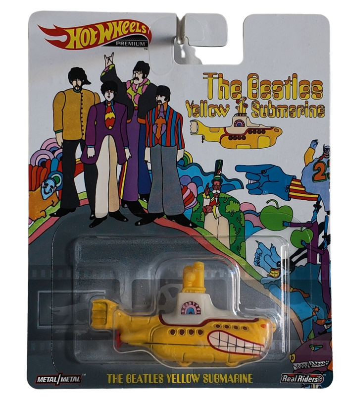 Hot Wheels The Beatles Yellow Submarine Collectible