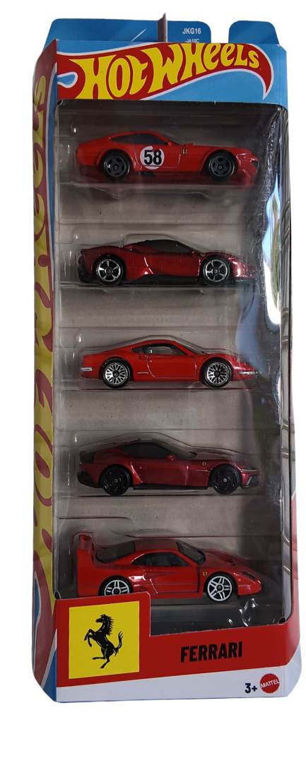 Hot Wheels Ferrari 5-Pack