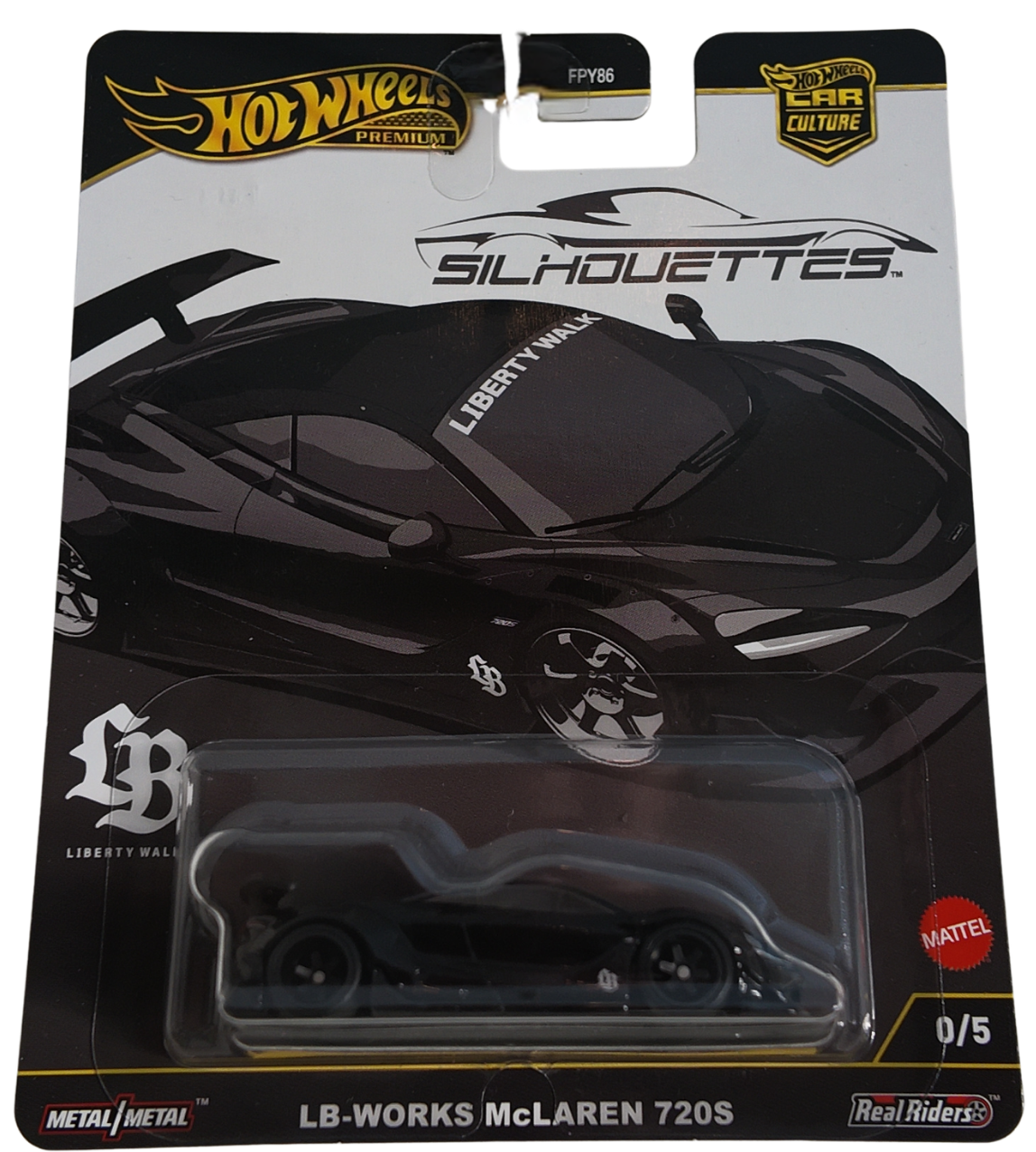 Hot Wheels Premium Liberty Walk McLaren 720S CHASE 0/5