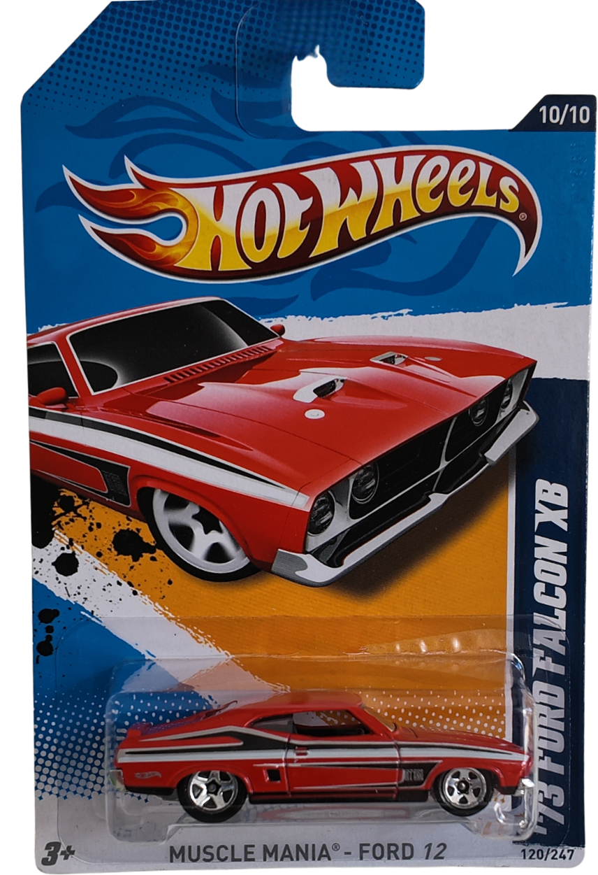 Hotwheels '73 Ford Falcon XB Diecast Model - Muscle Mania Series