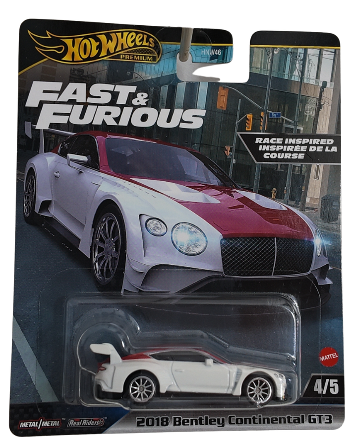 Hot Wheels Fast & Furious 2018 Bentley Continental GT3