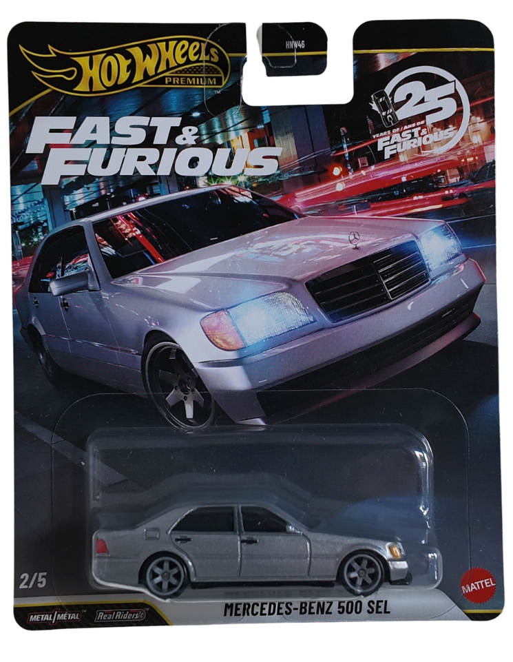 Hot Wheels fast and furious Mercedes-Benz 500 SEL 2/5