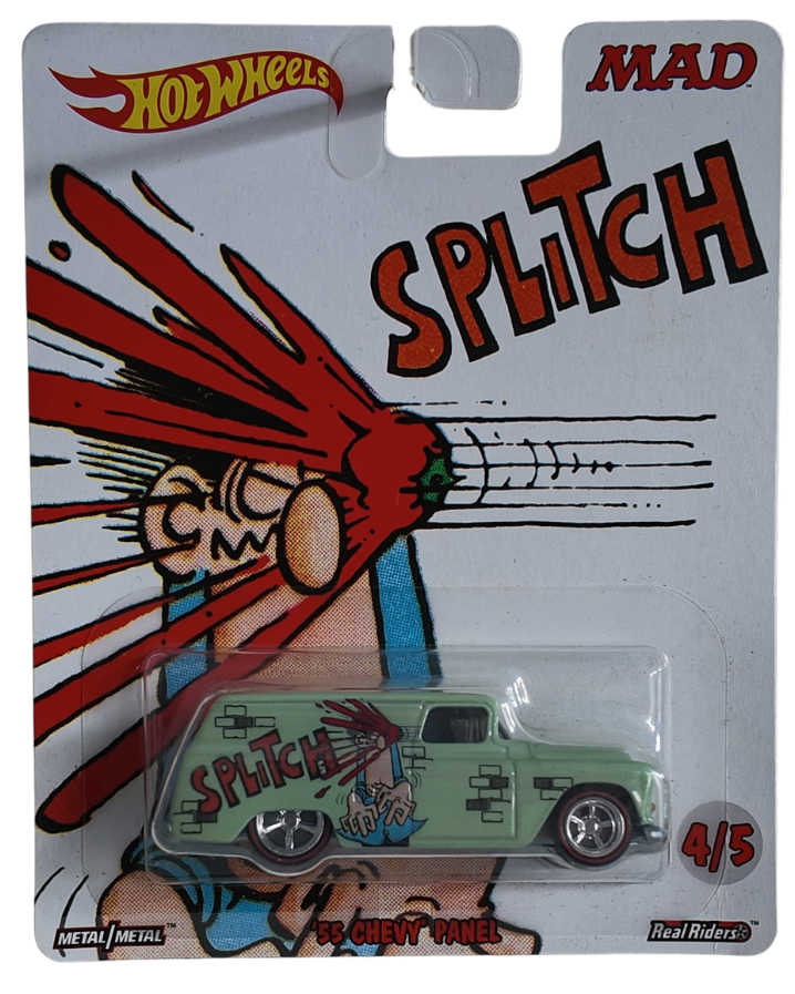 MAD 'SPLITCH' '55 Chevy Panel Diecast Car