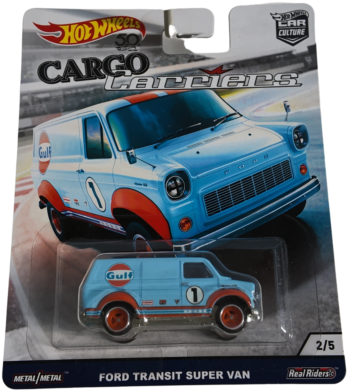 Hot Wheels Ford Transit Super Van Cargo Carriers