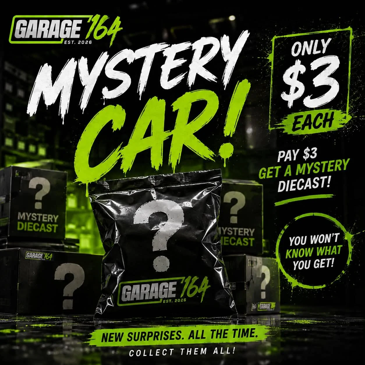 Garage 164 Mystery Car Surprise
