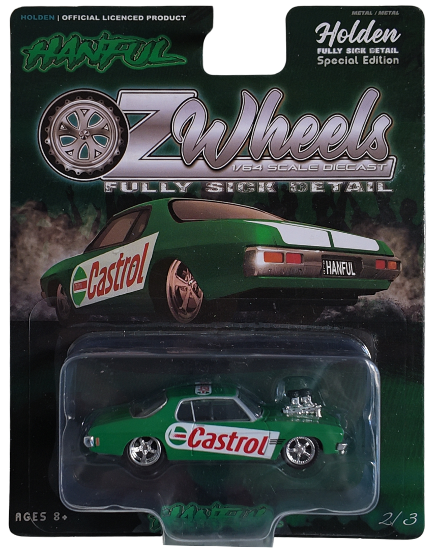 Oz Wheels Hanful Castrol Holden HQ Monaro