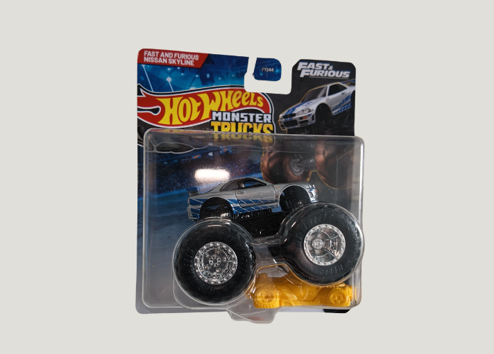 Hot Wheels Monster Trucks Fast & Furious Nissan Skyline