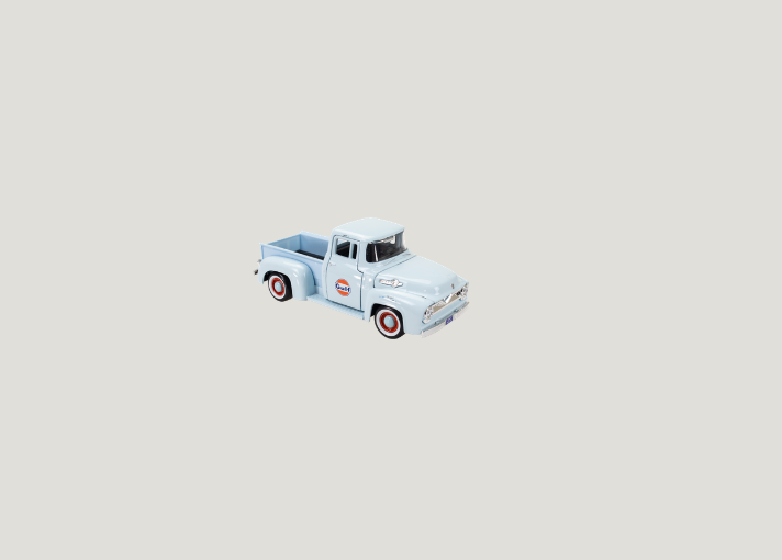 1:24 1956 Ford F-100 Diecast Model - Gulf Oil Edition