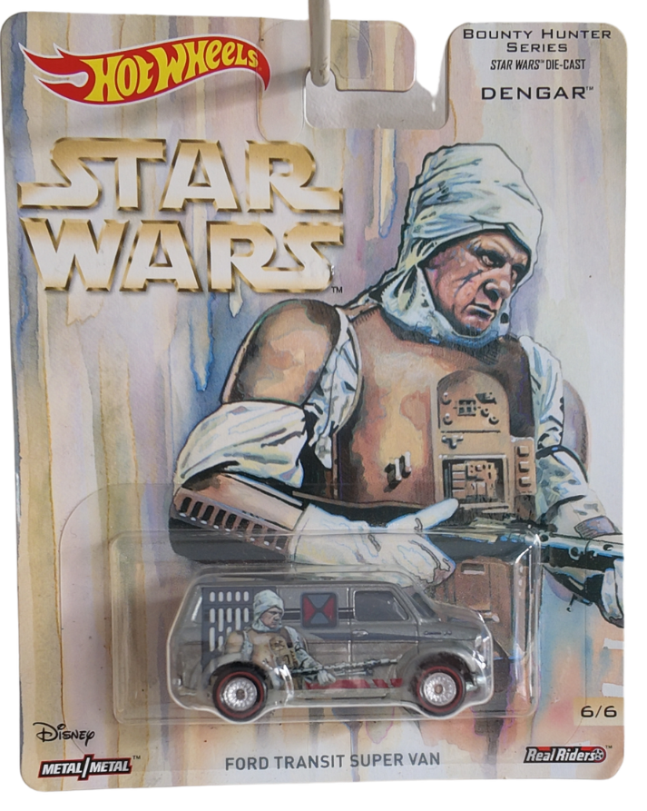 Hot Wheels Star Wars Dengar Ford Transit Super Van