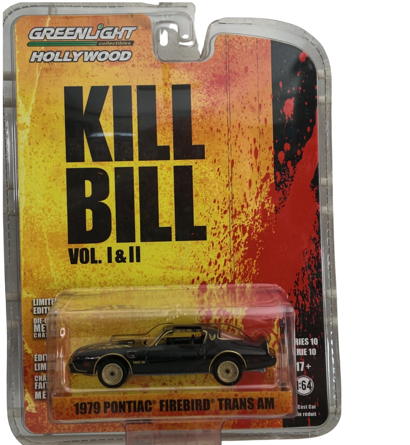 Green Light 'Kill Bill' 1979 Pontiac Firebird Trans Am Diecast Model by Greenlight
