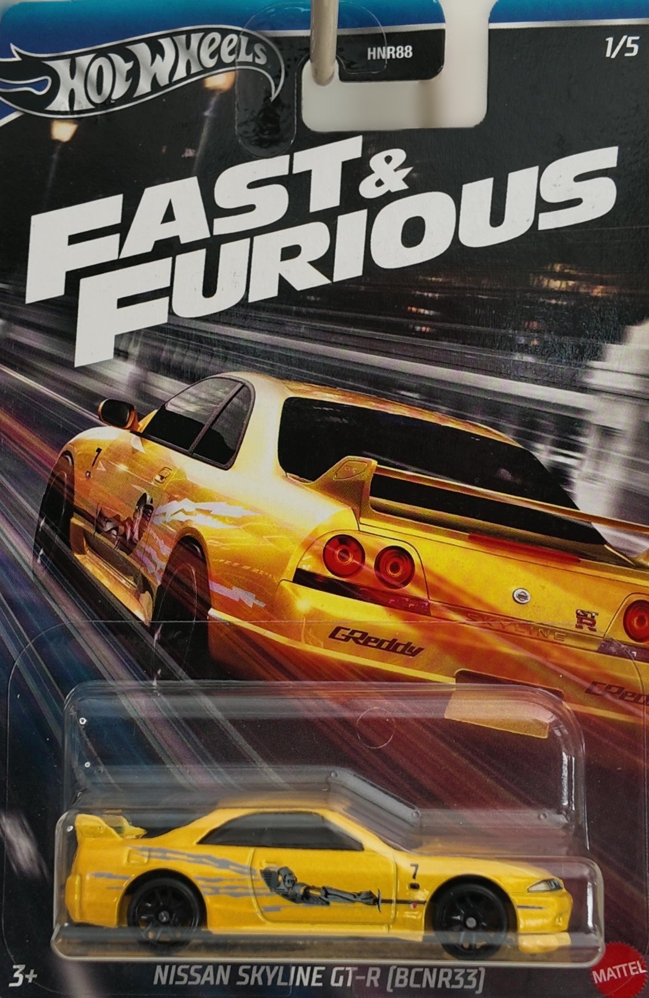 Hotwheels Fast & Furious Nissan Skyline GT-R Diecast Model