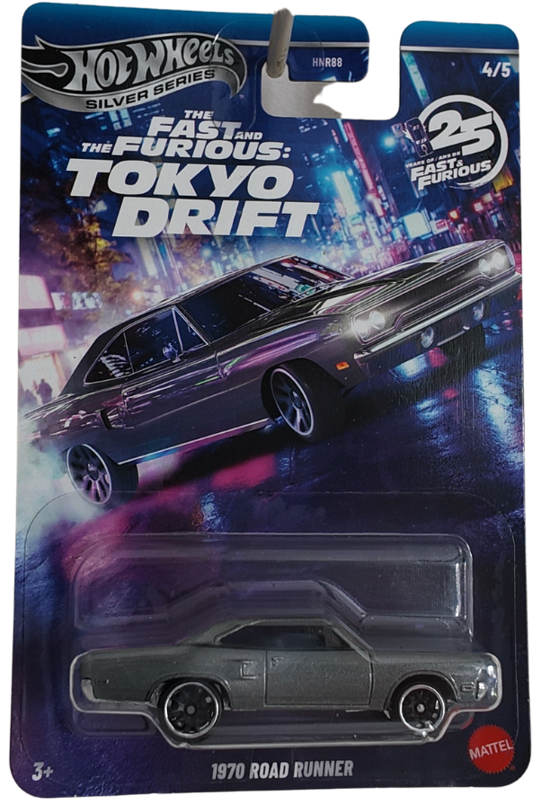 Hot wheels Fast and the Furious 1970 Road Runner Tokyo Drift 4/5