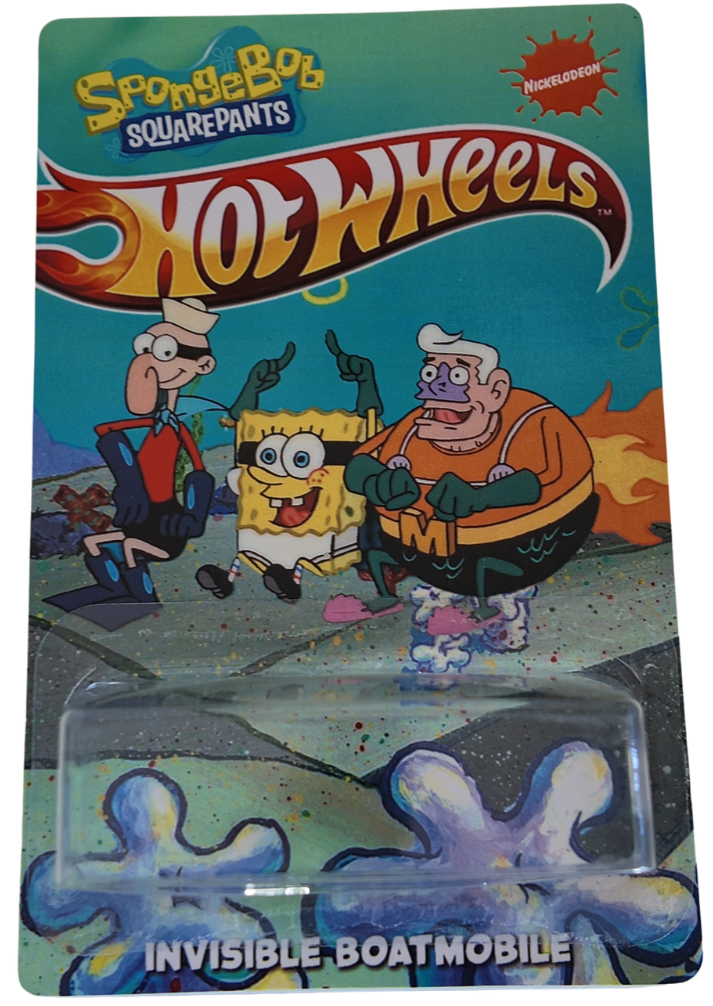SpongeBob SquarePants Hot Wheels Invisible Boatmobile