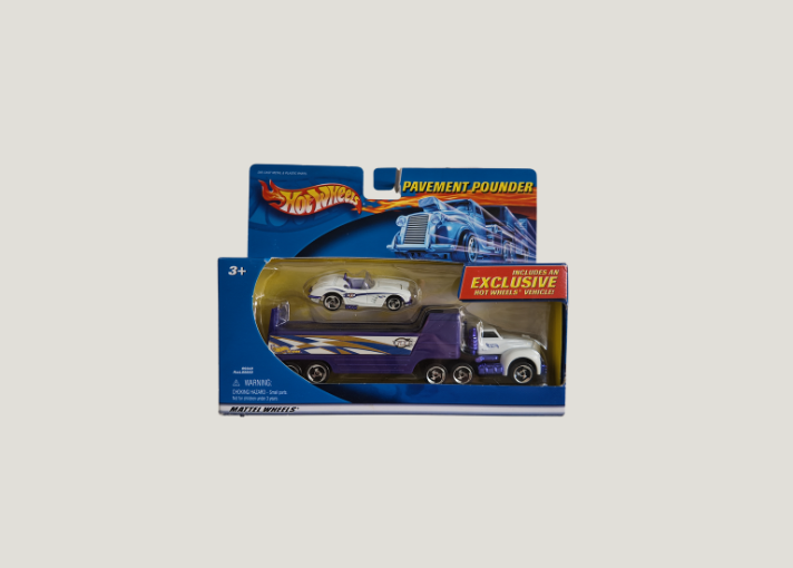 Hot Wheels Pavement Pounder with Exclusive Convertible Treasure Hunt