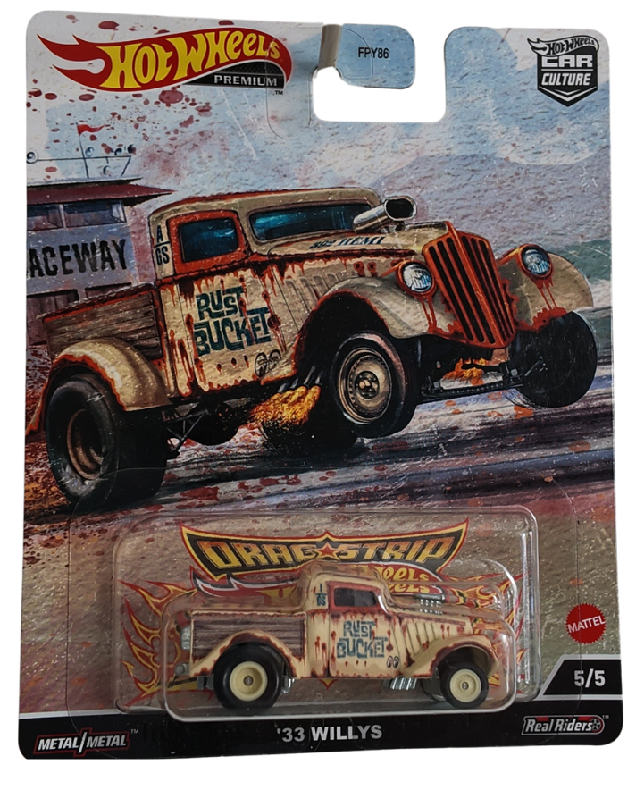 Hot Wheels Car Culture '33 Willys – Rust Bucket