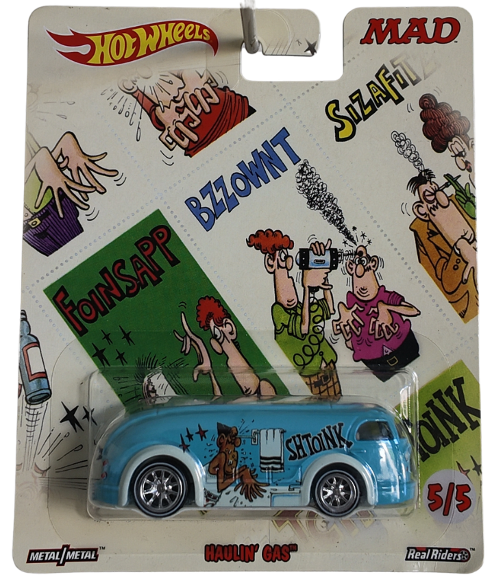 Hot Wheels Mad Magazine 'Haulin' Gas' Diecast Car