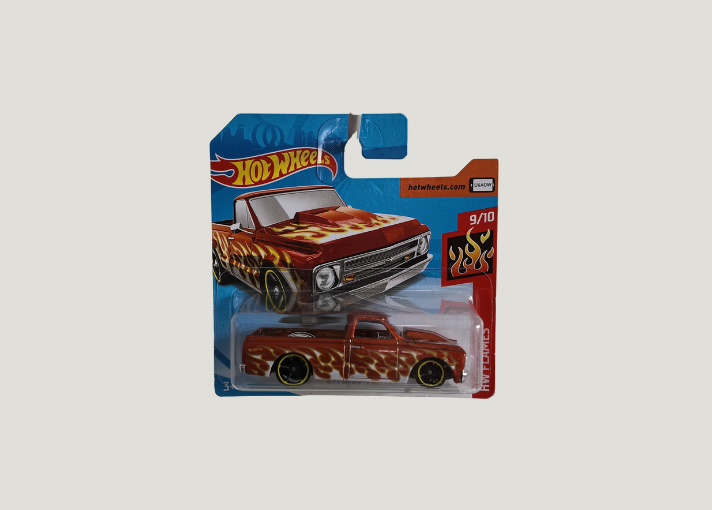Hot Wheels '67 Chevy C10 - Fiery Flames Edition