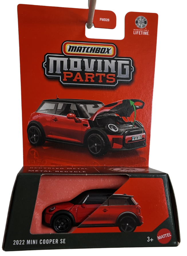 Matchbox Moving Parts 2022 Mini Cooper SE