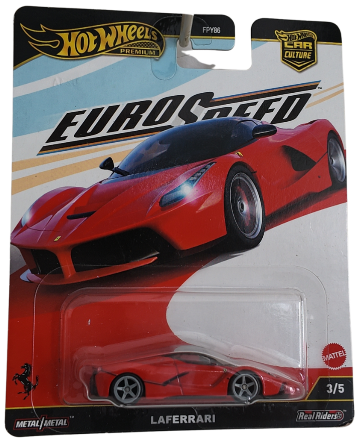 Hot Wheels EuroSpeed LaFerrari Die-Cast Model
