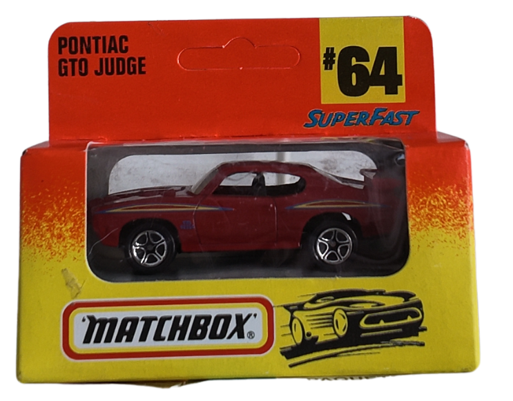 Matchbox SuperFast Pontiac GTO Judge #64