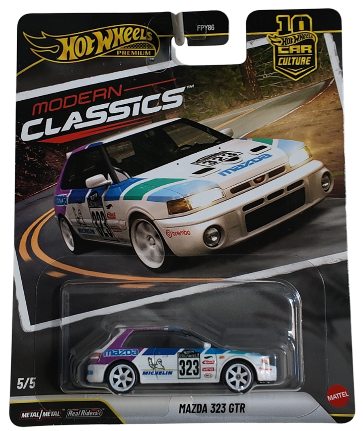 Hot Wheels Modern Classics Mazda 323 GTR 5/5