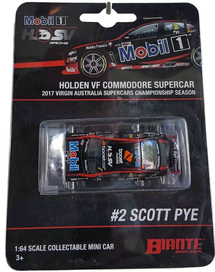 #2 Scott Pye Holden VF Commodore Supercar 1:64