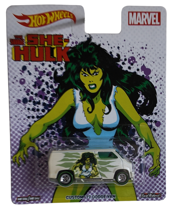 Hot Wheels Marvel She-Hulk '77 Dodge Van