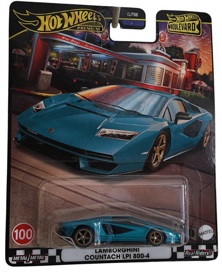 Hot Wheels Premium Lamborghini Countach LPI 800-4