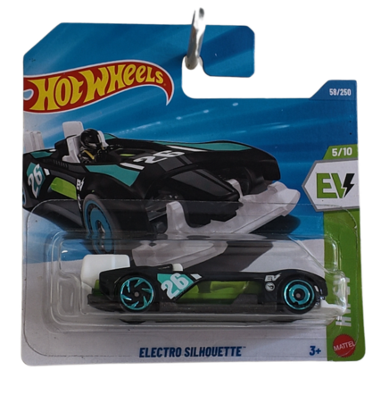 Hot Wheels Electro Silhouette Treasure Hunt short Card