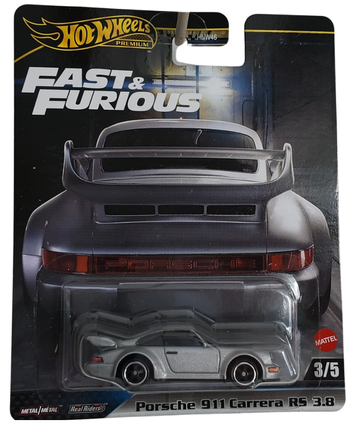 Hot Wheels Fast and Furious Porsche 911 Carrera RS 3.8  3/5