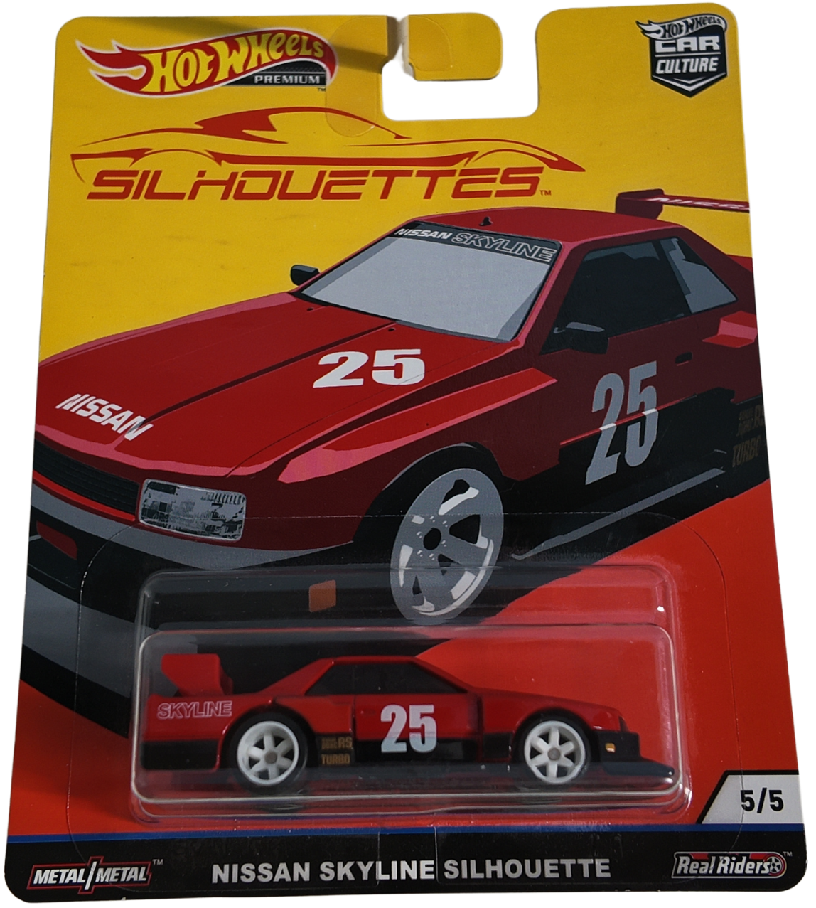 Hot Wheels Premium Nissan Skyline Silhouette 5/5