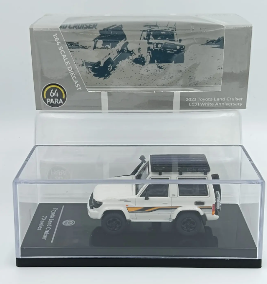 64Para 2023 Toyota Land Cruiser LC71 - White Anniversary Edition
