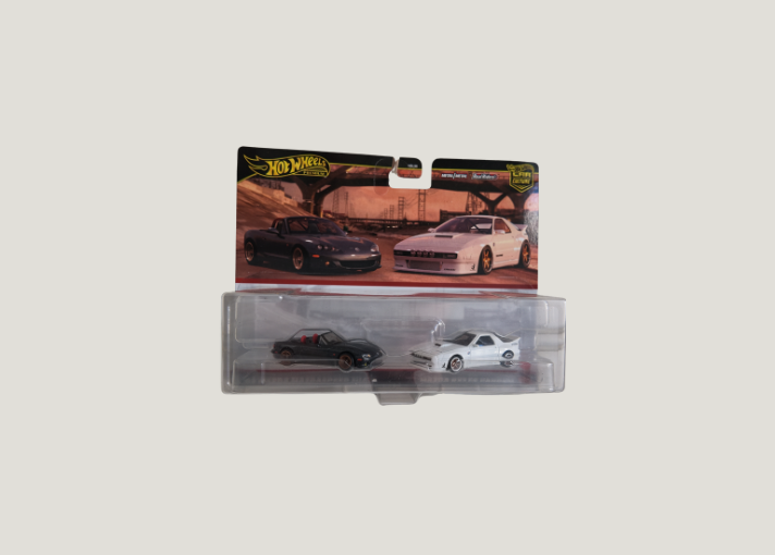 Hot Wheels 04 Miata/Rx7 FC Pandem car culture twin pack