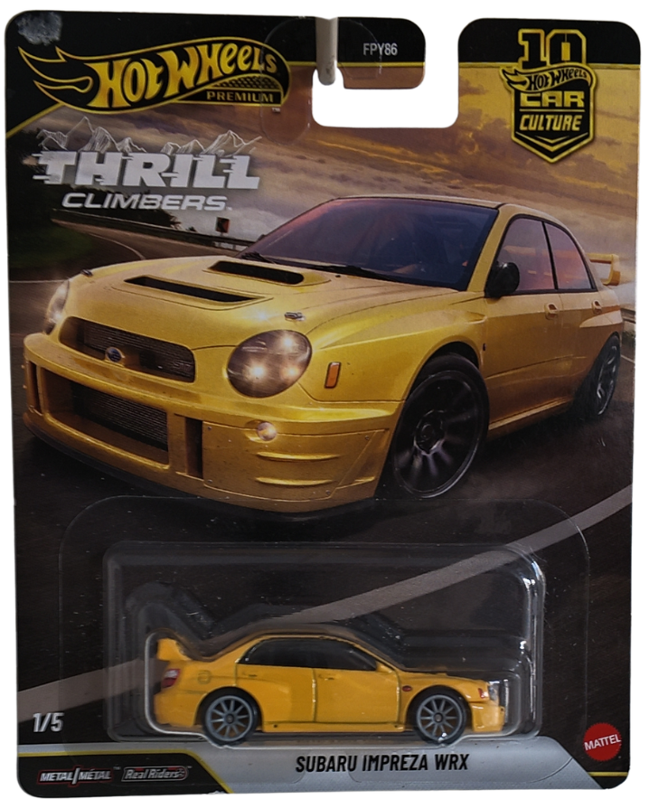 Hot Wheels Premium Subaru Impreza WRX