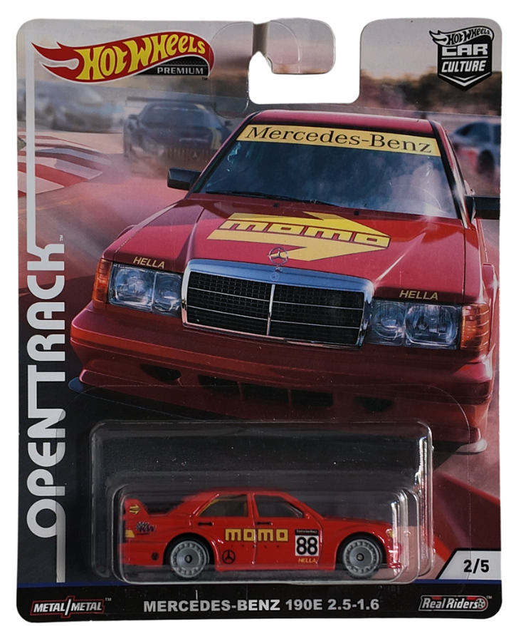 Hot Wheels Premium Mercedes-Benz 190E 2.5-16 Diecast Car