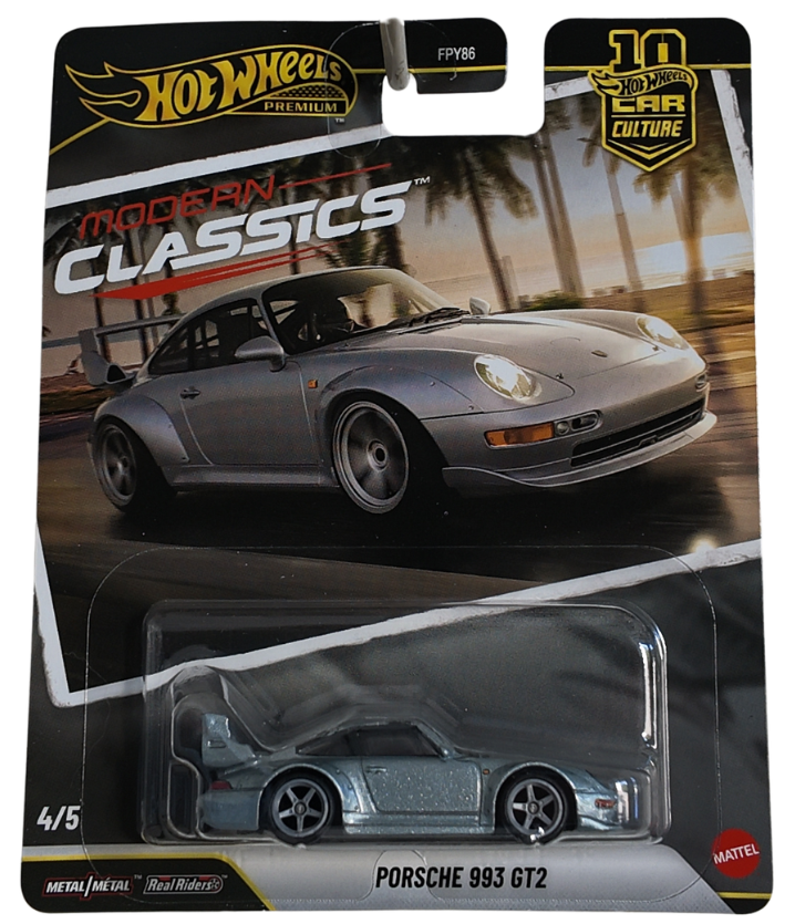 Hot Wheels Modern Classics Porsche 993 GT2 Diecast 4/5