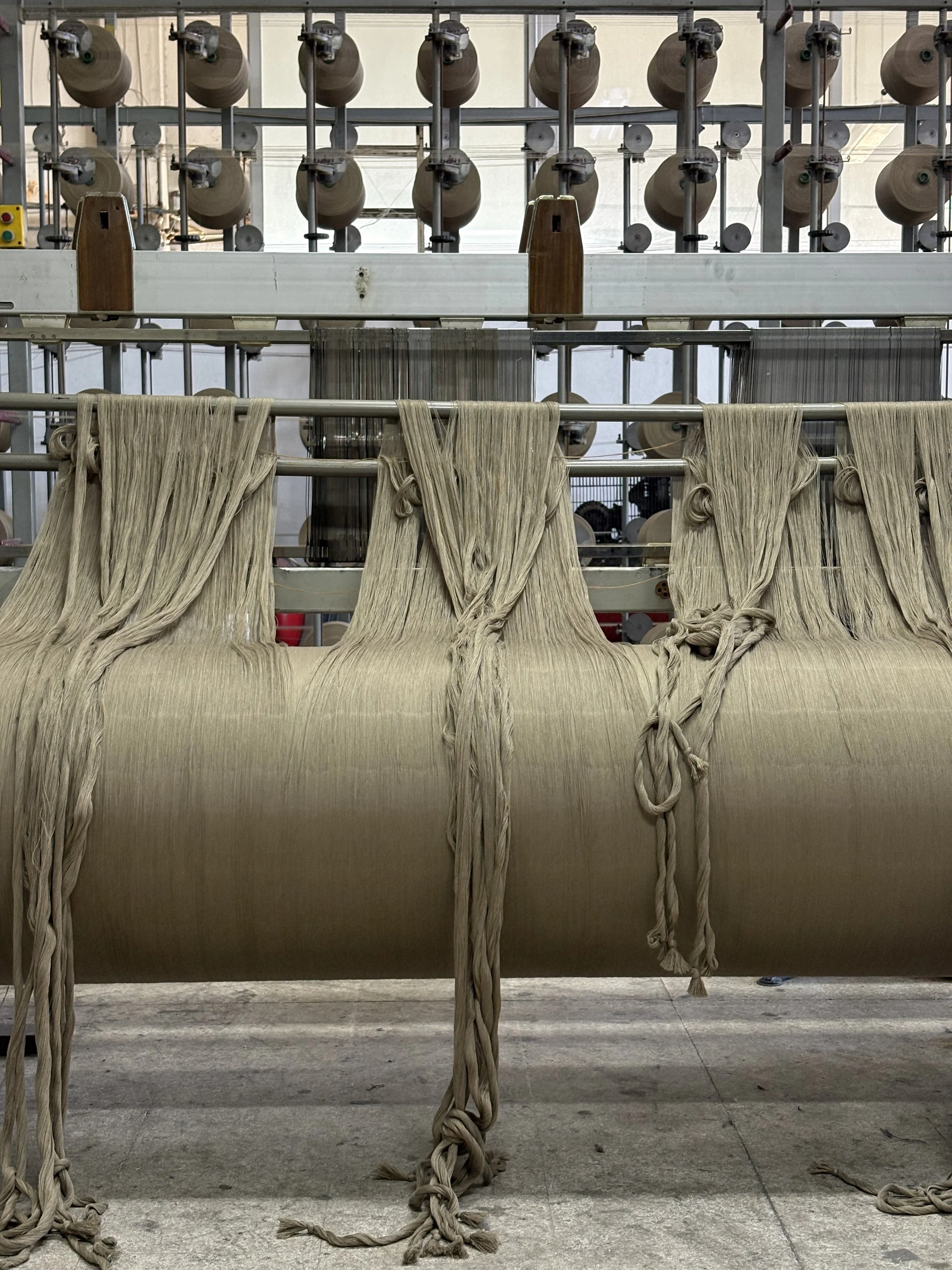 Visiting Katbe Textile Factory
