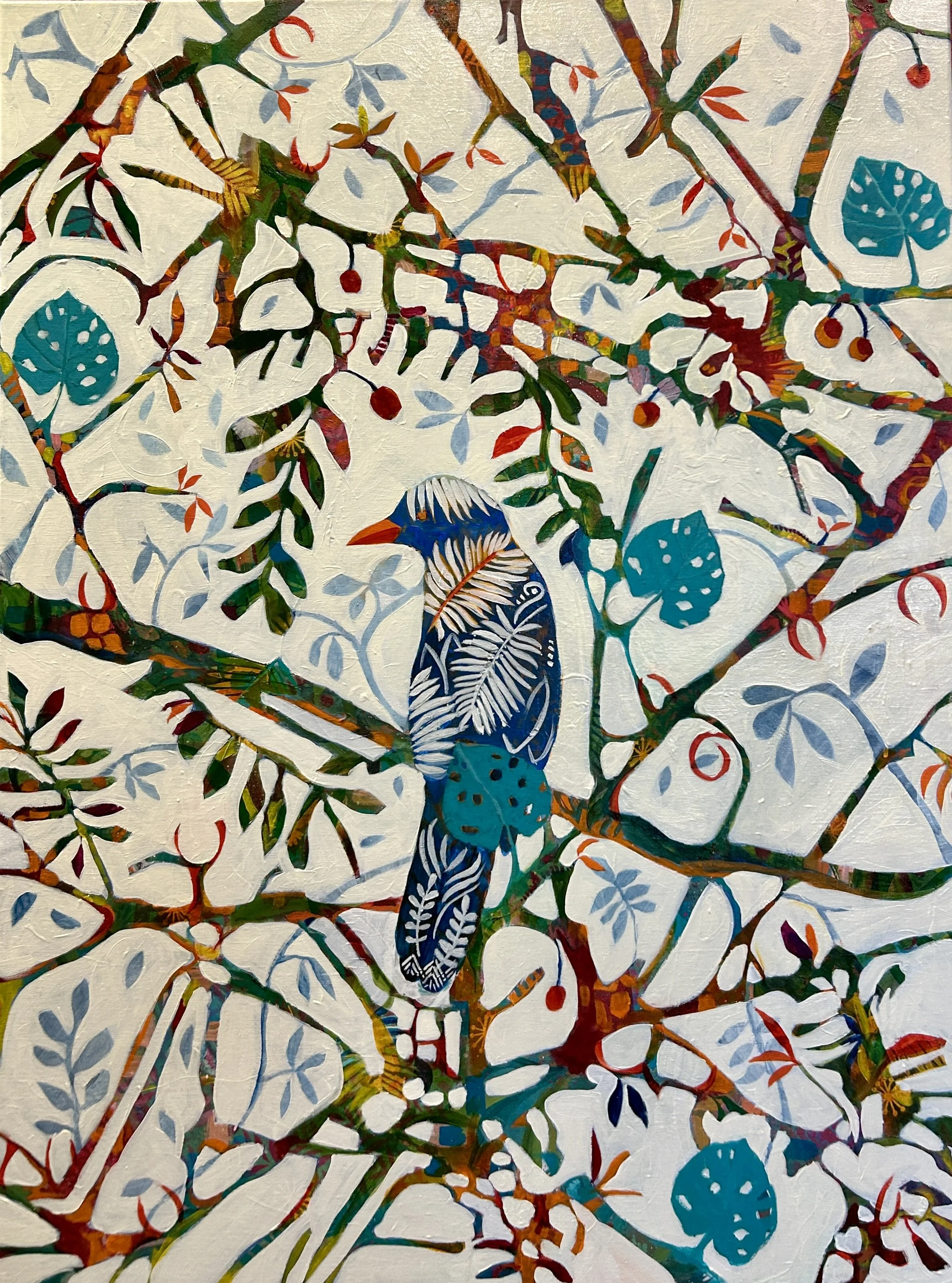 Title: Sit and Ponder.                                                My daughter left for twelve months abroad and the house went quiet in a way I hadn't anticipated. Life kept moving all around me — busy, colourful, insistent — but I needed to be s