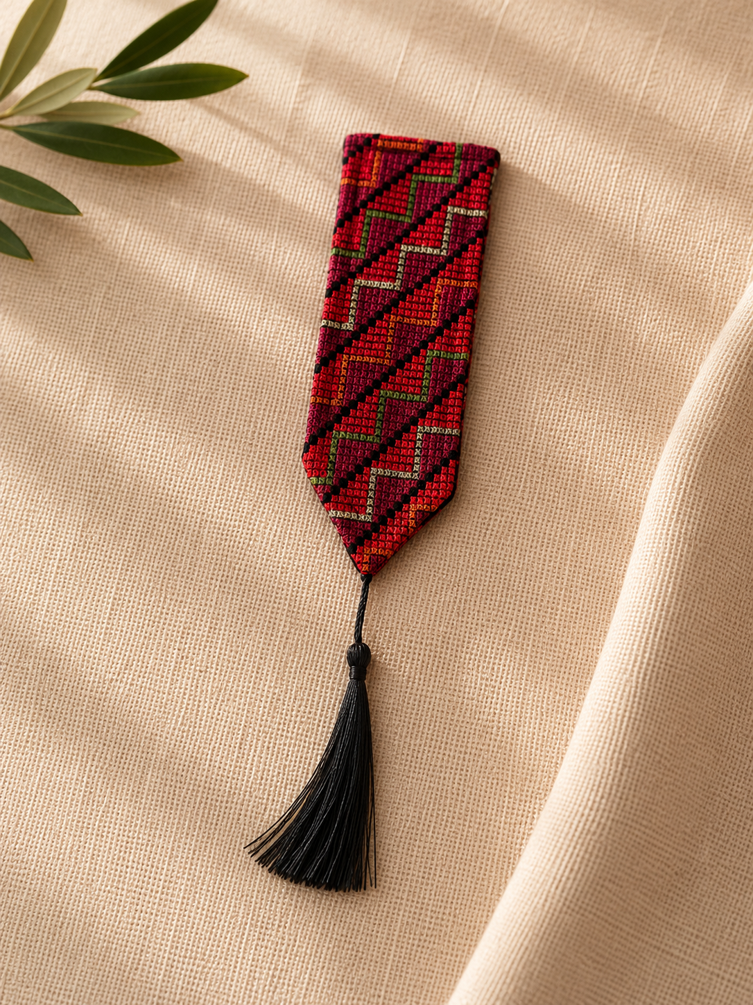 Handcrafted Embroidery Bookmark