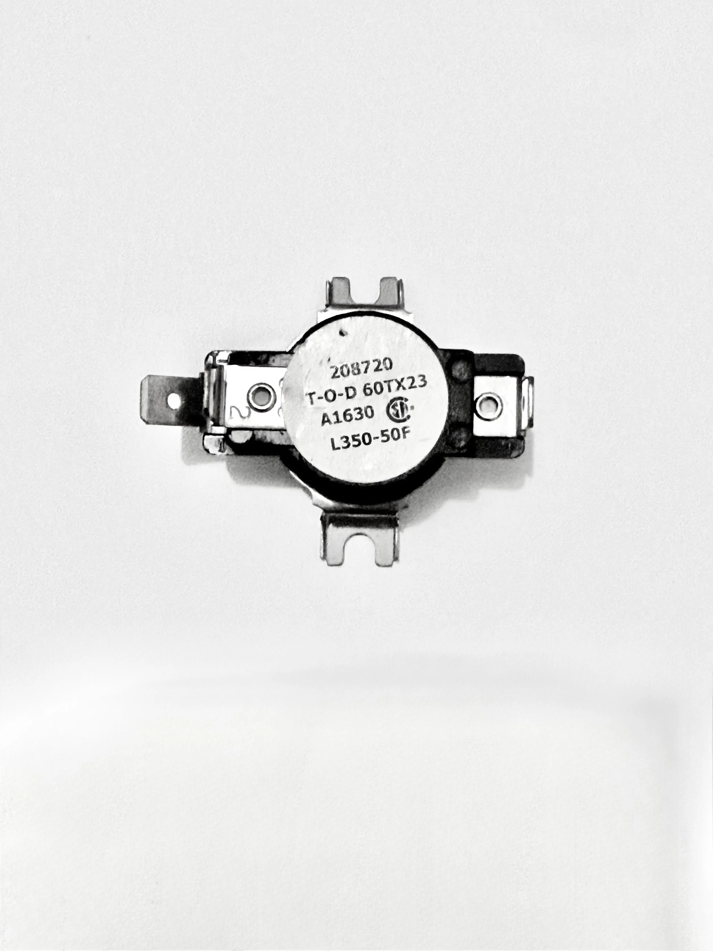 T-O-D 60TX23  Thermal Disc Limit Switch