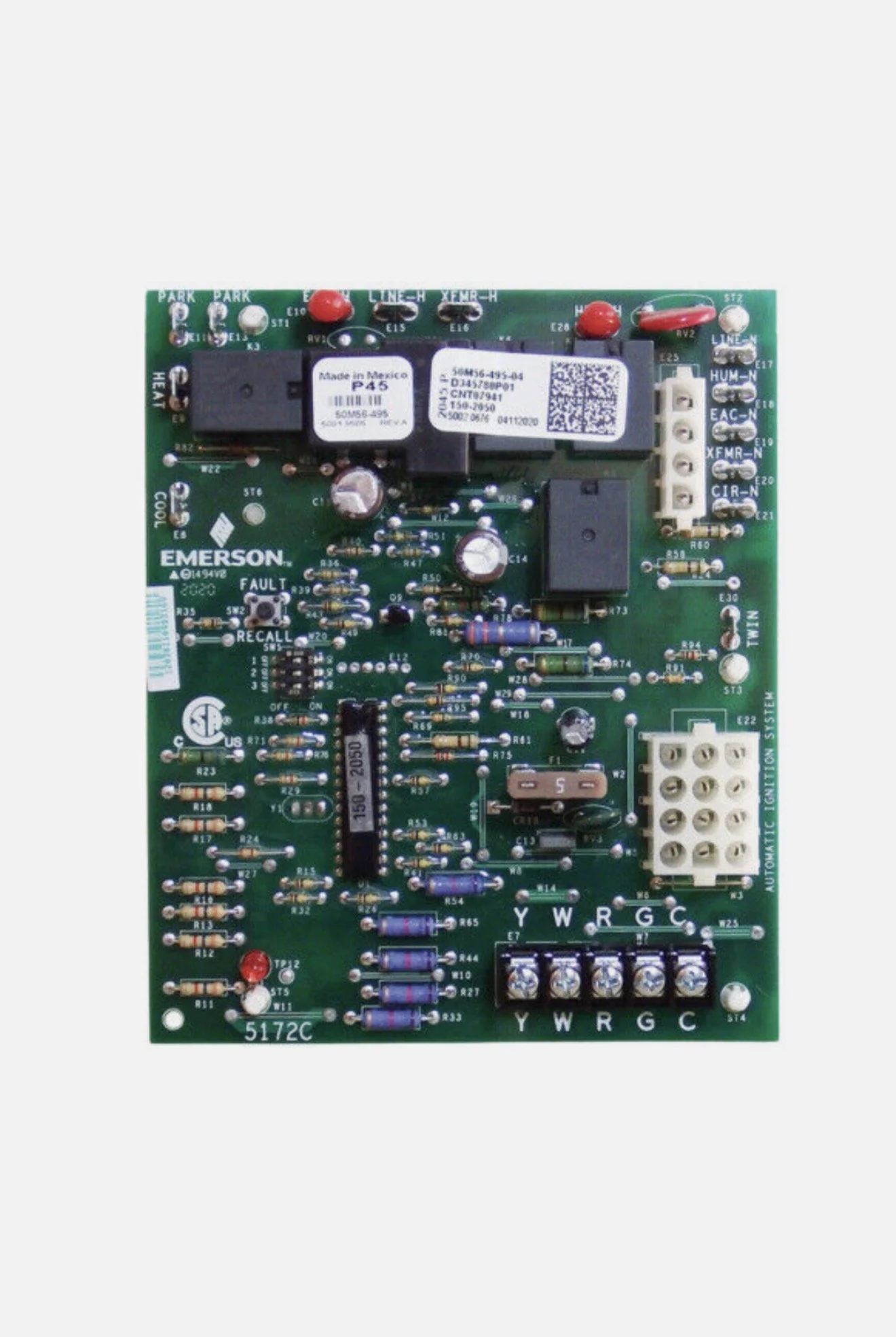 Integrated Fan Control For Applications Using 120V Hot Surface Ignitor 50M56-495-04