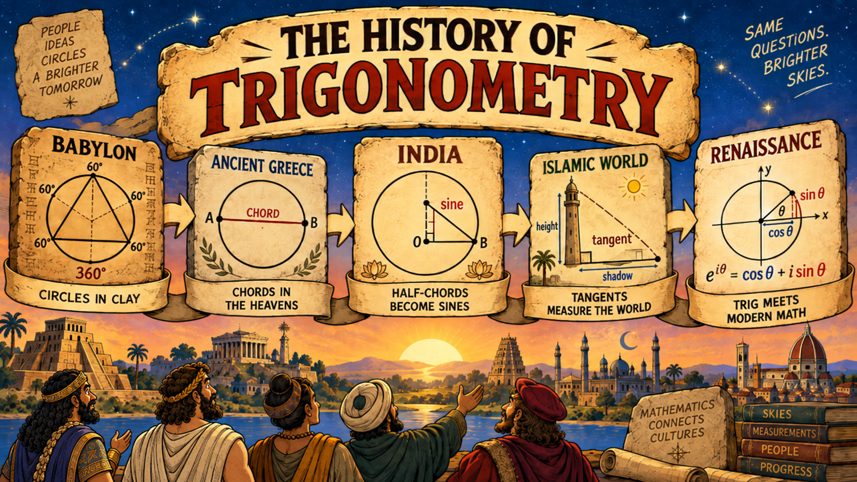 The history of trigonometry